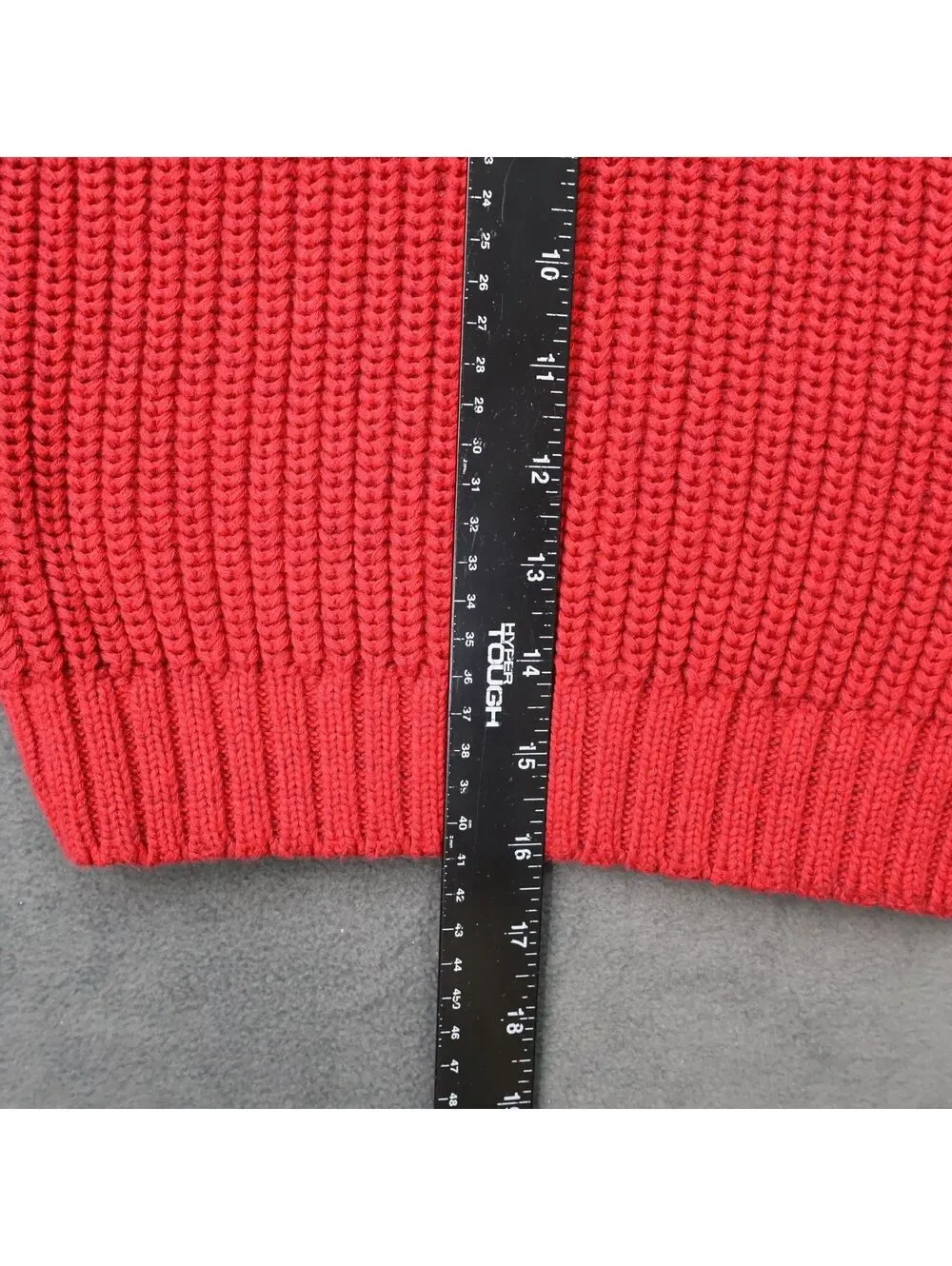 Old Navy Red Knit Sweater with Button Collar, Size 5T